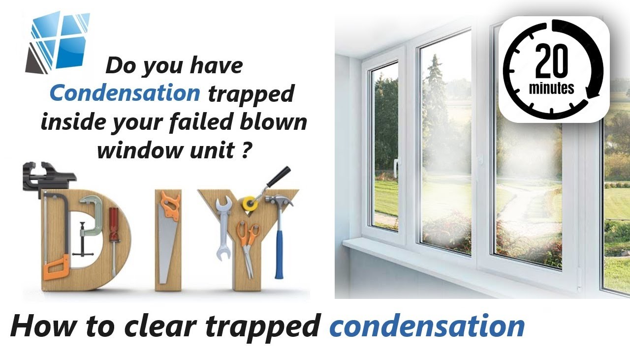 2 x Window kit Clear your failed UPVC double glazing window Clears Condensation