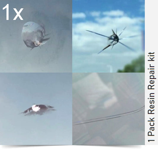 Glass Resin Repair kit Scratch Crack Chip Glass & Car Windowscreens