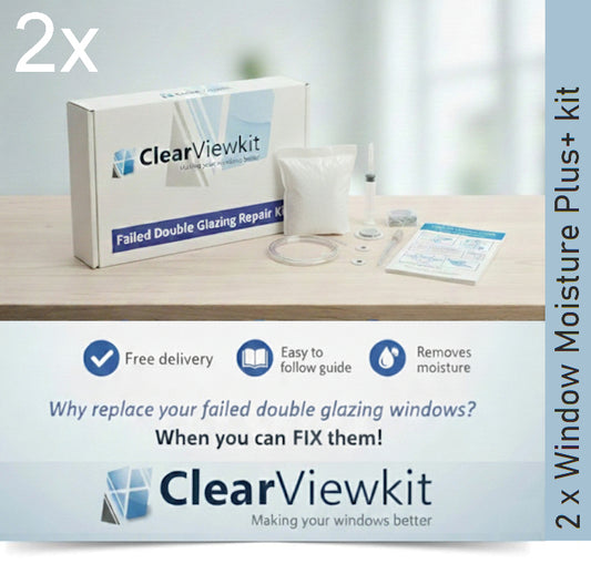 2 x Window Moisture Plus+ kit