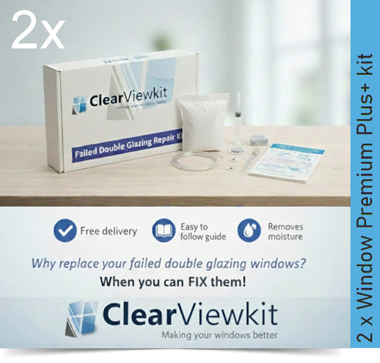 2 x Window Premium Plus+ kit + PPE