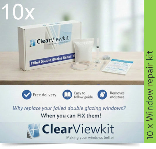 10 x Window kit repair kit Clears trapped condensation