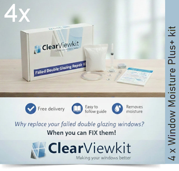 4 x Window Moisture Plus+ kit