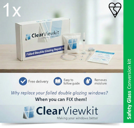 Window safety glass Conversion Kit